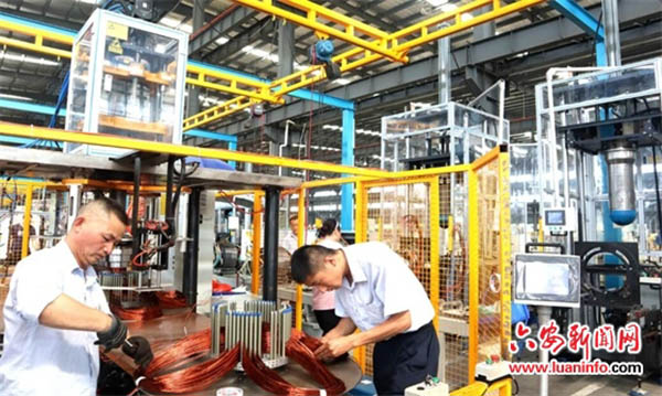 江淮電機建設“數字化車(chē)間” 實(shí)現工效雙提升。