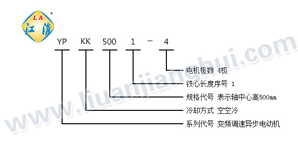 YPKK高壓三相異步電動(dòng)機_型號意義說(shuō)明_六安江淮電機有限公司