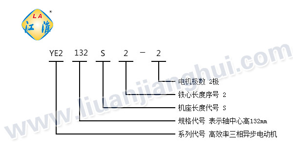 YE2三相異步電動(dòng)機_型號意義說(shuō)明_六安江淮電機有限公司