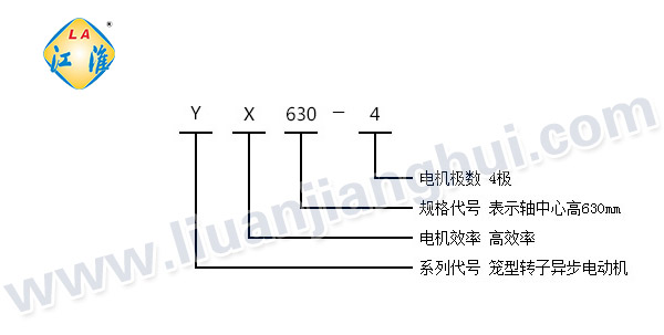 YX高效節能高壓三相異步電動(dòng)機_型號意義說(shuō)明_六安江淮電機有限公司